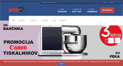 Desktop Screenshot of birobit.si